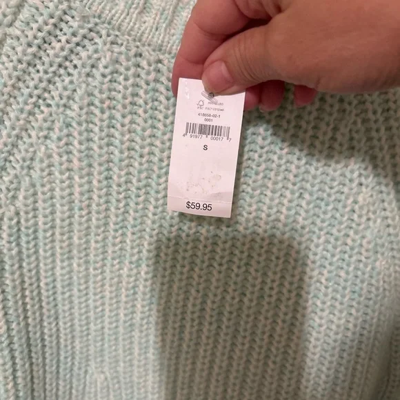 GAP Light Green Crew Neck Sweater - Picture 6 of 7